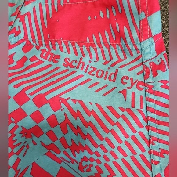 Volcom Men's Board Shorts Size 30 Maguro Print Swim Suit Surf Beach - Picture 4 of 13